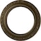 Ekena Millwork Andrea Ceiling Medallion (Fits Canopies up to 8"), Hand-Painted Brass, 12"OD x 8"ID x 1/2"P CM12ADBRS - alternate 1